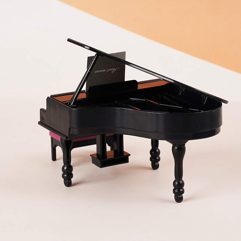 Musical Instrument Piano - 1:12 인형 집 미니어처 피아노 의자