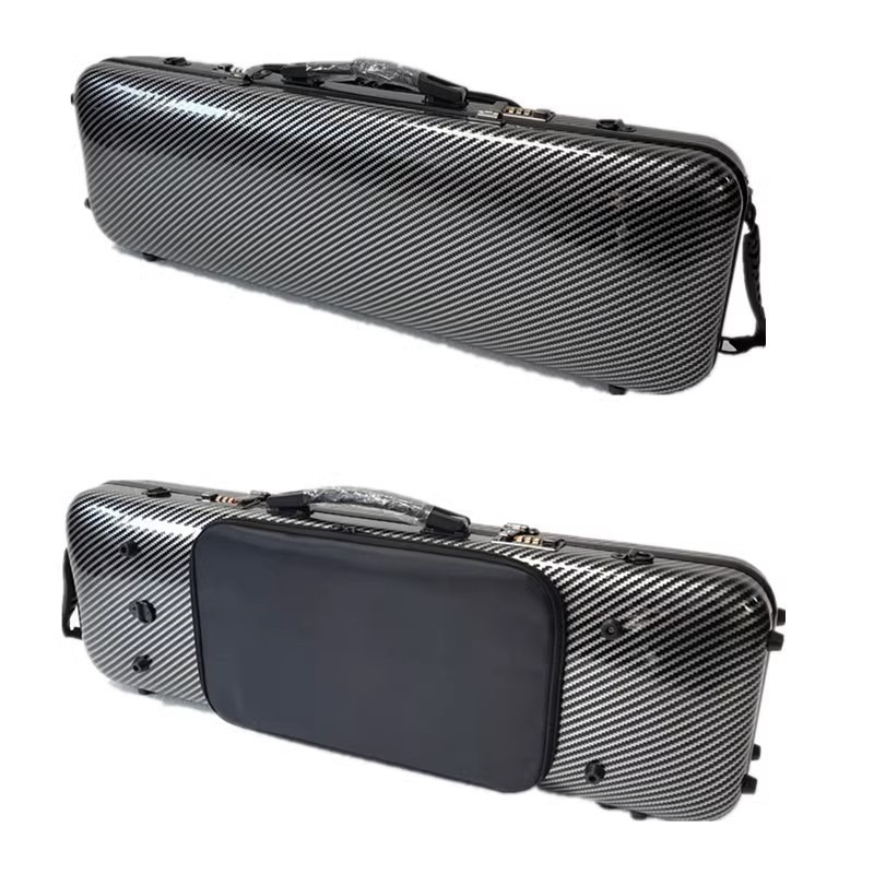 Musical Instrument Box - 4/4 카본 파이버 바이올린 사각 케이스