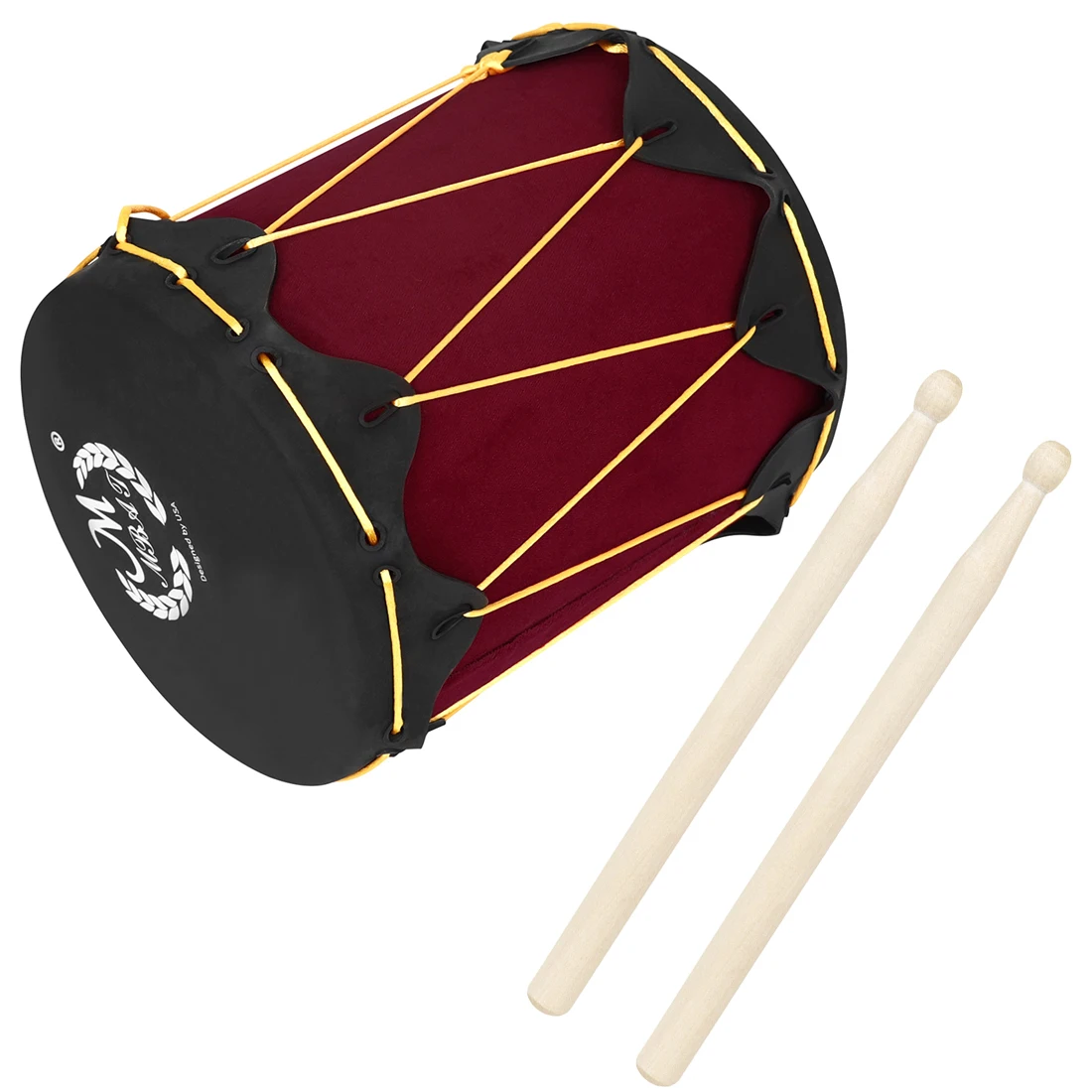 Musical Instrument Indian - 인도 드럼 말렛이있는 이중 고무 피부