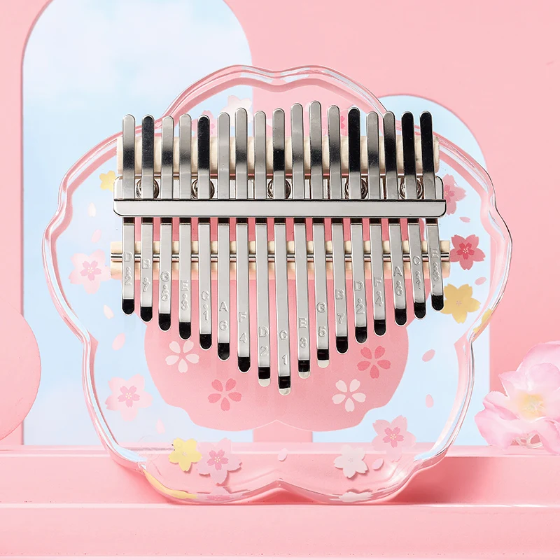 Musical Instrument Piano - 크리스탈 엄지 피아노 정품 칼림바 17음