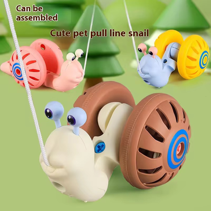 Musical Instrument Rattle - 1 PCS 로프 조립 당기는 스레드