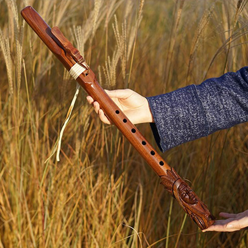 Musical Instrument Indian - 목재 인도 플루트 6홀 플루트 휴대용