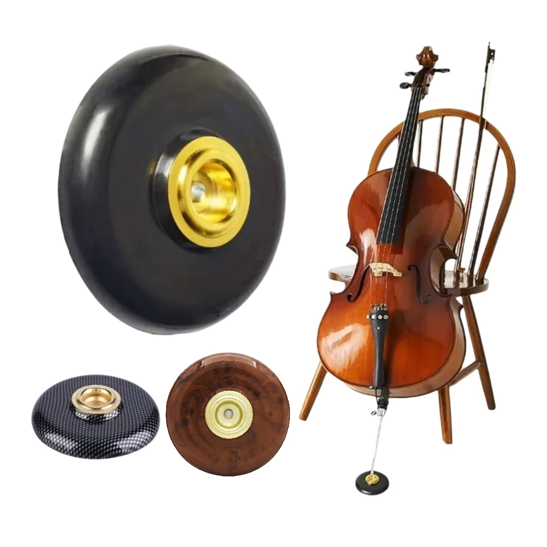 첼로 슬립 매트 바닥 보호대 액세서리 현악기 피팅 비올 - Musical Instrument Symbols 리뷰 및 가격