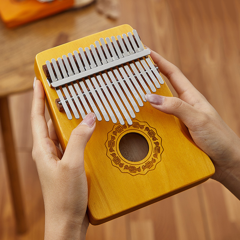 Hluru 17 키 칼림바 핑거 피아노 칼림바 21 키 - A Musical Instrument With Keys 리뷰 및 가격