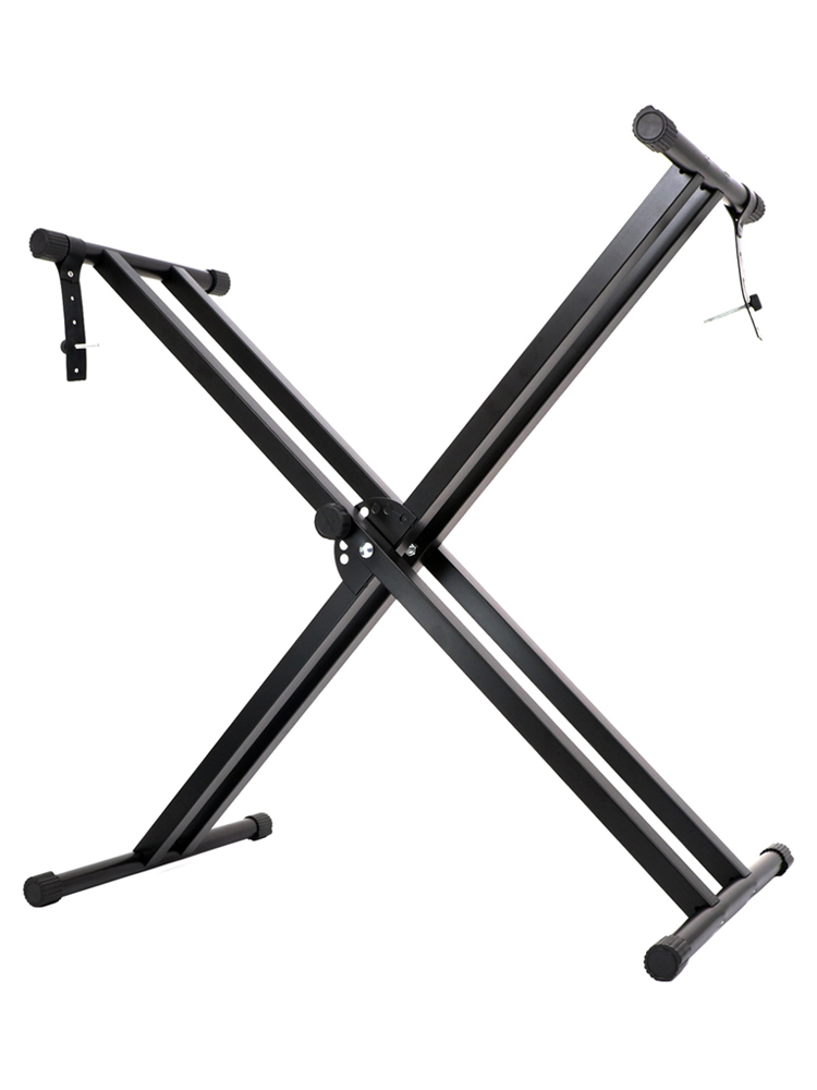 1pc 키보드 스탠드 조정 가능한 금속 더블 X 전자  - Musical Instrument Piano 리뷰 및 가격