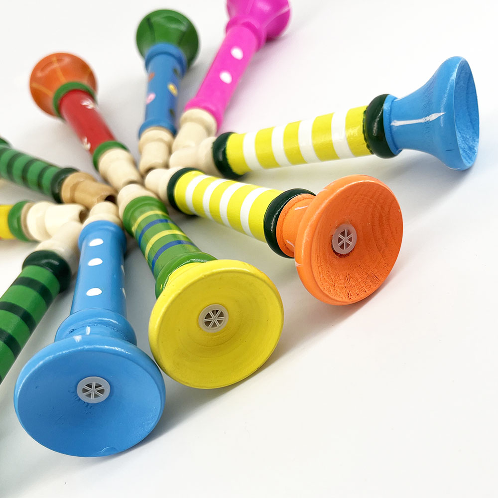 나무 트럼펫 어린이 장난감 경적 휘파람 어린이를위한 악 - Musical Instrument Fagot 리뷰 및 가격