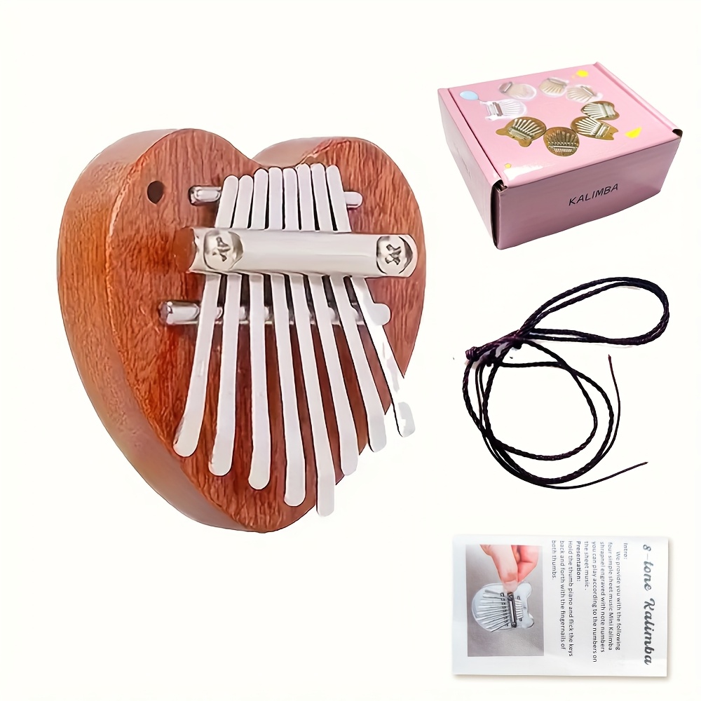 8키 미니 우든 칼림바 피아노, 고품질 엄지 피아노 악 - A Musical Instrument With Keys 리뷰 및 가격
