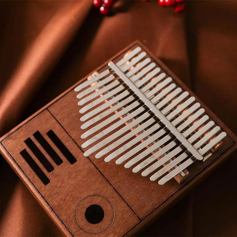 레트로 Kalimba 17 키 손가락 피아노 고품질 나 - A Musical Instrument With Keys 리뷰 및 가격