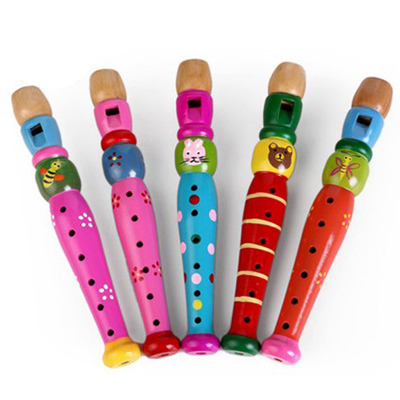 2pcs 나무 플루트 20cm 다채로운 어린이 음악 악 - Musical Instrument Fagot 리뷰 및 가격