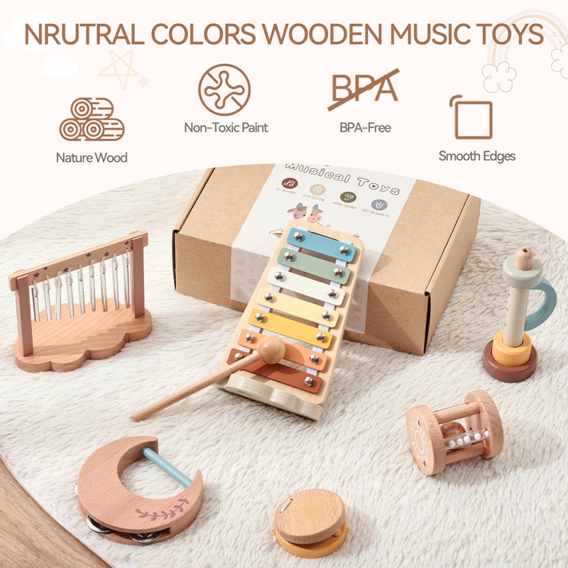 1세트 악기 선물 상자 포함 아기 음악 스타터 장난감  - Musical Instrument Harmonium 리뷰 및 가격