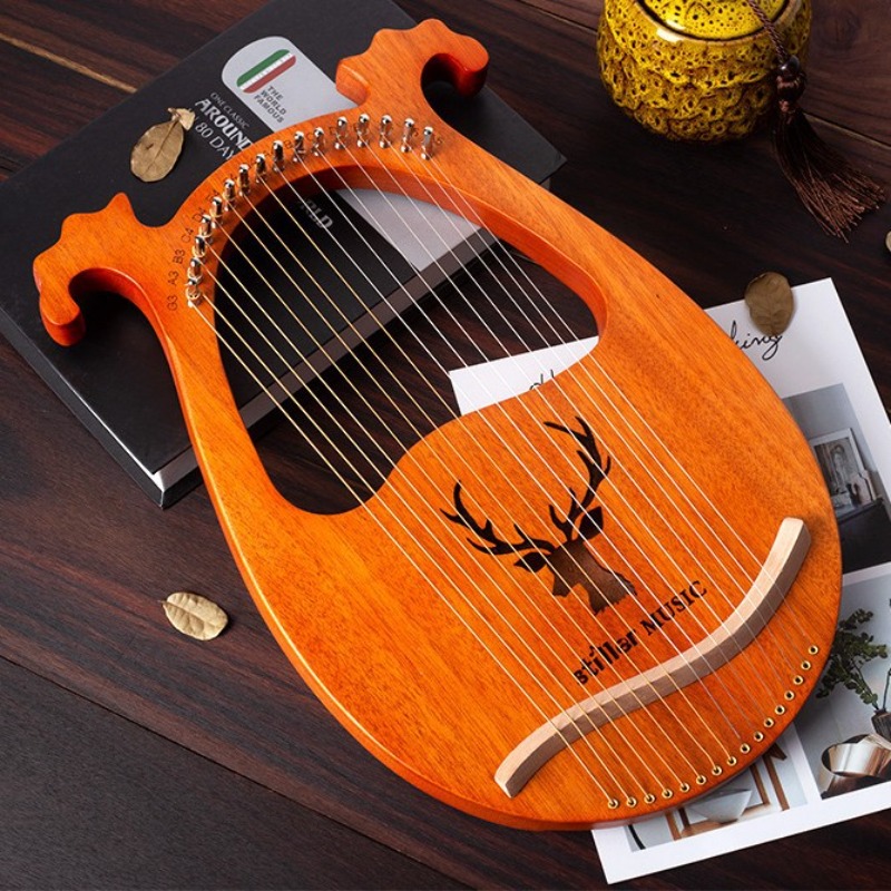 안틀러스 16음 리어 16줄 하프 리어 휴대용 리어 휴 - Musical Instrument Lyre 리뷰 및 가격