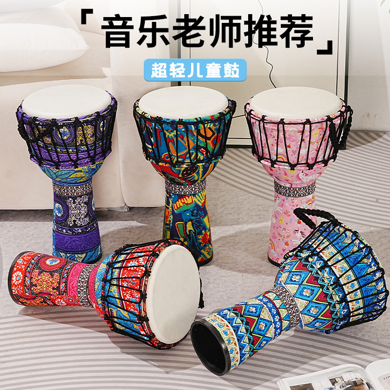 PVC 아프리카 드럼 양가죽 8인치 핸드 드럼 타악기  - Musical Instrument Percussion 리뷰 및 가격