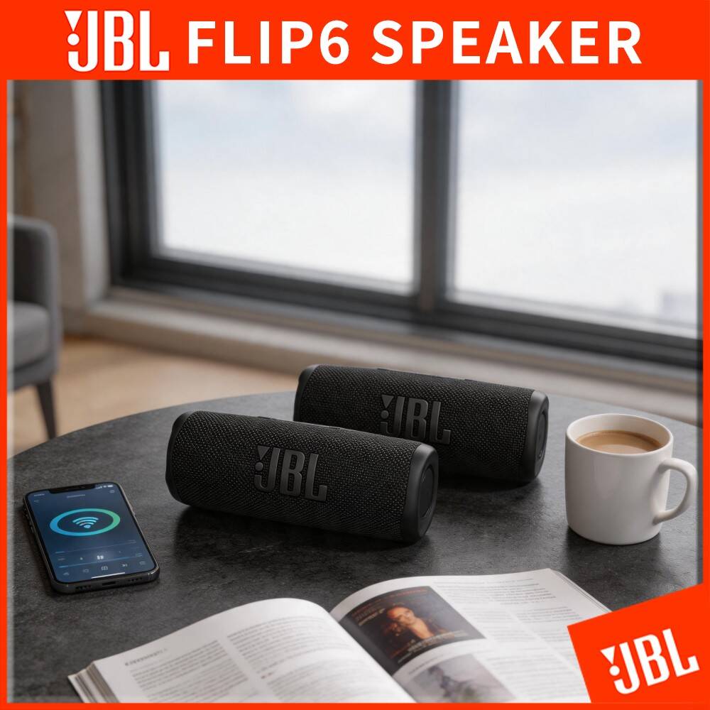 JBL Flip 6 충전식 헤비 베이스 블루투스 스피커 - Jbl Speaker Flip 6 리뷰 및 가격